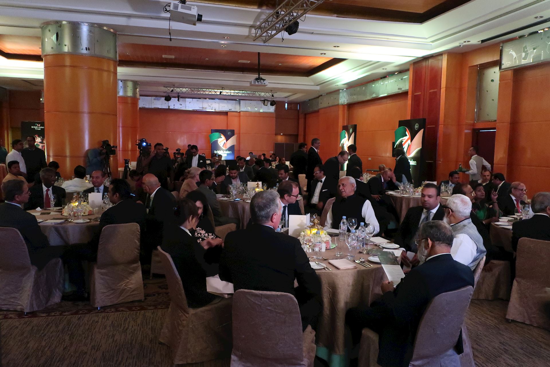 Guests sat down at Official British Asian Trust launch event in Bangladesh 