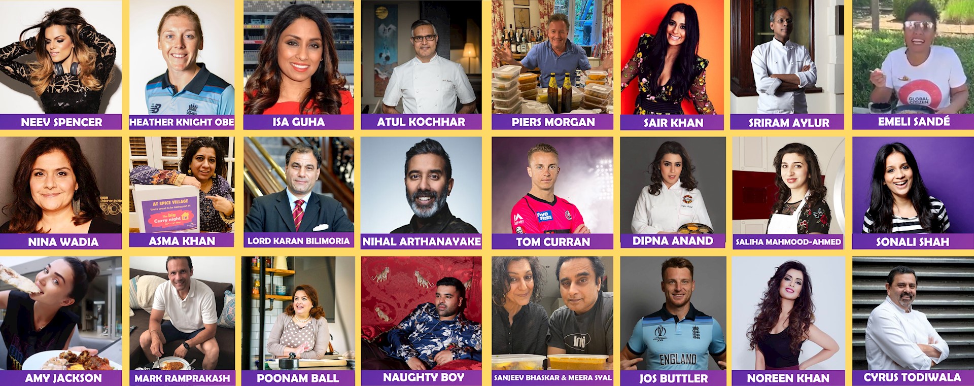 Big Curry Night In Celebs